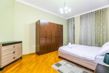 Фото номера Апартаменты с 3 спальнями Апартаменты Apartment On Al Bahar г. Баку 58