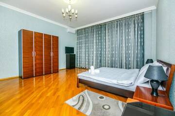 Фото номера Апартаменты с 3 спальнями Апартаменты Apartment On Al Bahar г. Баку 52