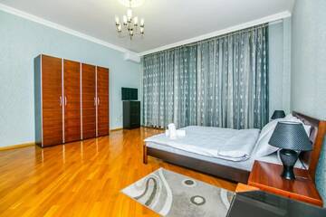 Фото номера Апартаменты с 3 спальнями Апартаменты Apartment On Al Bahar г. Баку 30