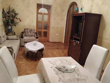 Фото номера Апартаменты с балконом Апартаменты Between 28may Metro station and National Boulevard Seaside Park г. Баку 22