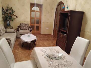 Фото номера Апартаменты с балконом Апартаменты Between 28may Metro station and National Boulevard Seaside Park г. Баку 70