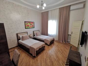 Фото номера Двухместный номер Делюкс с 2 отдельными кроватями Отель Soprano Hotel г. Баку 3