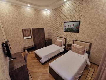 Фото номера Двухместный номер Делюкс с 2 отдельными кроватями Отель Soprano Hotel г. Баку 5