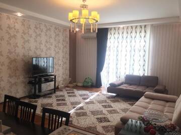 Фото номера Апартаменты с 2 спальнями Апартаменты quiet Apartment near Railway station г. Баку 8
