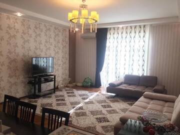 Фото номера Апартаменты с 2 спальнями Апартаменты quiet Apartment near Railway station г. Баку 23